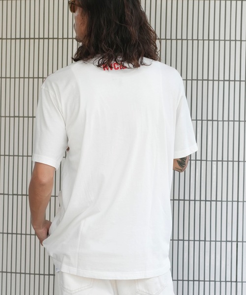 RVCA(ルーカ)の「RVCA メンズ 【LUKE P】 LUKE STILL LIFE SS Tシャツ 【2024年夏モデル】/ルーカ半袖Tシャツ(Tシャツ/カットソー・メンズ・オフホワイト/ブラック・LARGE/MEDIUM/SMALL/X-LARGE)」の7枚目の写真