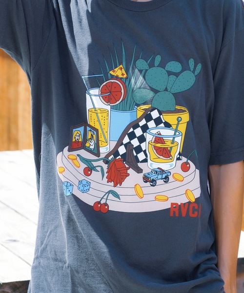 RVCA(ルーカ)の「RVCA メンズ 【LUKE P】 LUKE STILL LIFE SS Tシャツ 【2024年夏モデル】/ルーカ半袖Tシャツ(Tシャツ/カットソー・メンズ・オフホワイト/ブラック・LARGE/MEDIUM/SMALL/X-LARGE)」の16枚目の写真