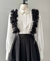 PICCIN | チュールフリルサスペンダー（2本組）(サスペンダー)