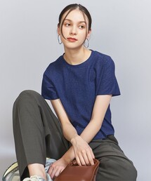 BEAUTY&YOUTH UNITED ARROWS | ラメカットソー ショートスリーブ プルオーバー(Tシャツ/カットソー)