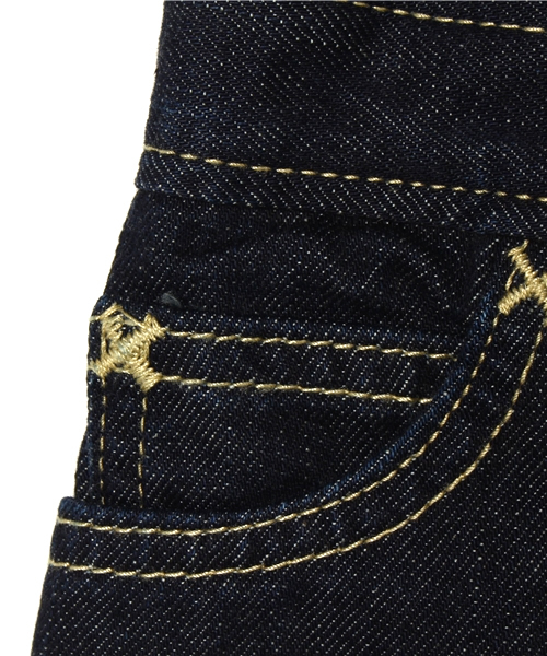 Lee（リー）の「【Lee×CIOPANIC TYPY】リー別注デニムスカート（デニムスカート・キッズ・ブルー/ダークブルー・100/110/120/130/90）」の5枚目の写真