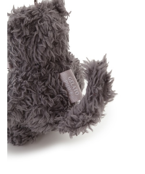 gelato pique(ジェラートピケ)の「【ONLINE限定カラーあり】CATチャーム(チャーム・レディース・ダークグレー/ブルー/パープル/ピンク/オフホワイト・FREE)」の12枚目の写真