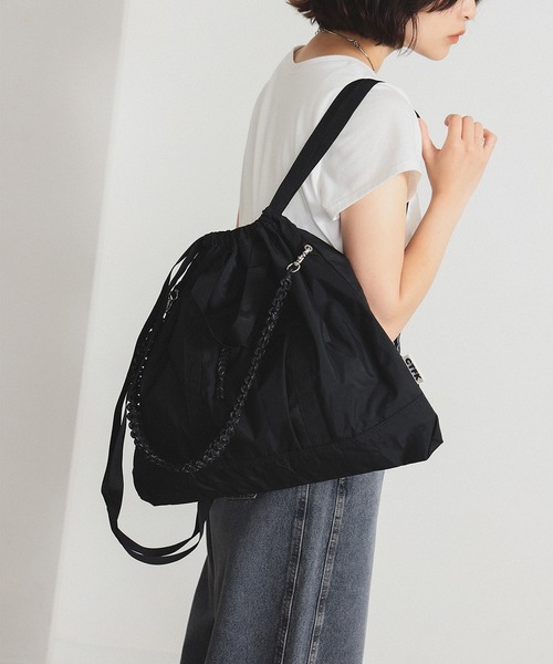 Ray BEAMS(レイビームス)の「CONTROL FREAK / ナイロン 3Way トートバッグ(トートバッグ・レディース・ブラック/グリーン系その他5/グレー/ベージュ/ブラック系その他4/ブラウン/その他・ONE SIZE)」の1枚目の写真