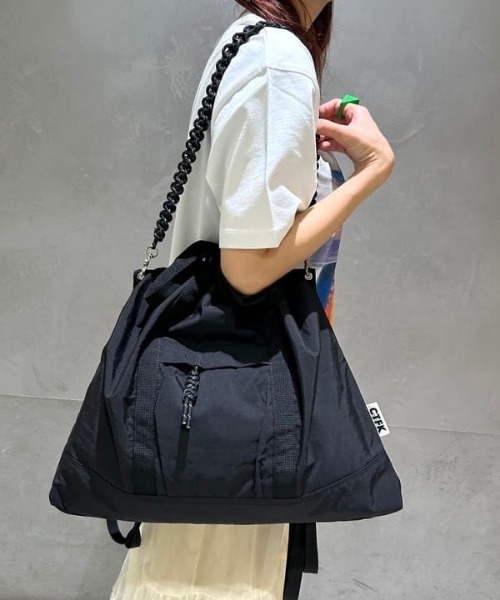 Ray BEAMS(レイビームス)の「CONTROL FREAK / ナイロン 3Way トートバッグ(トートバッグ・レディース・ブラック/グリーン系その他5/グレー/ベージュ/ブラック系その他4/ブラウン/その他・ONE SIZE)」の20枚目の写真