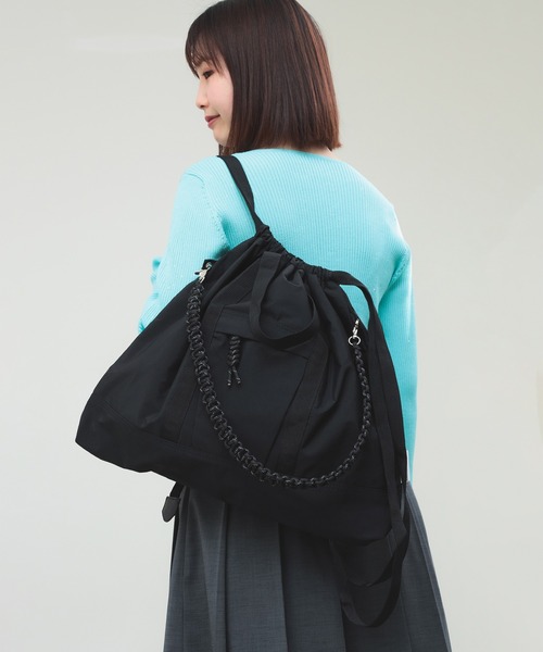 Ray BEAMS(レイビームス)の「CONTROL FREAK / ナイロン 3Way トートバッグ(トートバッグ・レディース・ブラック/グリーン系その他5/グレー/ベージュ/ブラック系その他4/ブラウン/その他・ONE SIZE)」の20枚目の写真