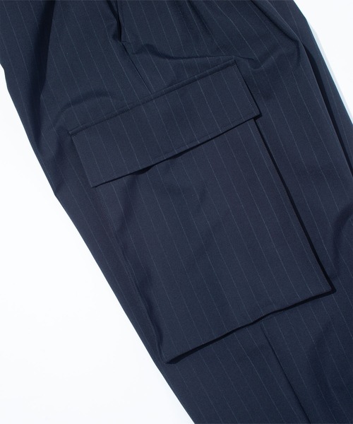 F/CE. (エフシーイー)の「F/CE. WP CORDURA WOOL LARGE POCKET CARGO / エフシーイー ウォータープルーフ コーデュラ ウール ラージ ポケット カーゴ(カーゴパンツ・メンズ・ネイビー・SMALL)」の6枚目の写真