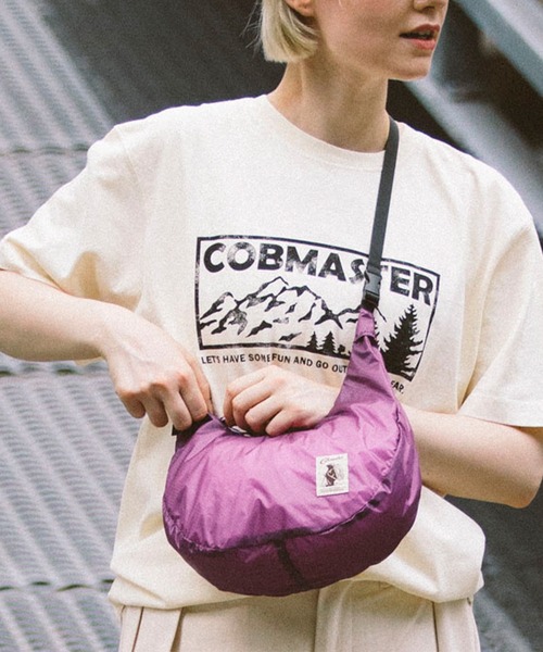 COBMASTER(コブマスター)の「【COBMASTER/コブマスター】CORDURA RIP BANANA SHOULDER S 72(ショルダーバッグ・メンズ・ブラック/ベージュ/パープル/ホワイト・FREE)」の4枚目の写真