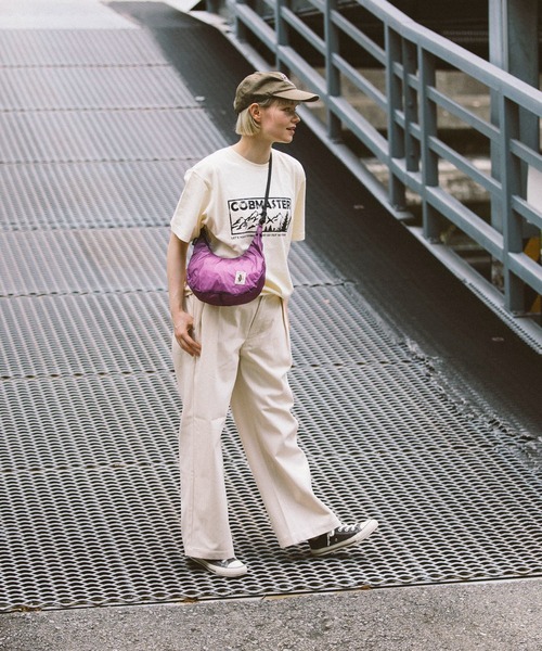 COBMASTER(コブマスター)の「【COBMASTER/コブマスター】CORDURA RIP BANANA SHOULDER S 72(ショルダーバッグ・メンズ・ブラック/ベージュ/パープル/ホワイト・FREE)」の8枚目の写真