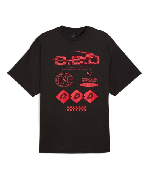 PUMA プーマ メンズ バスケットボール シグネチャー SCOOTS トレイル BLAZING 半袖 Tシャツ(Tシャツ/カットソー)|PUMA(プーマ)