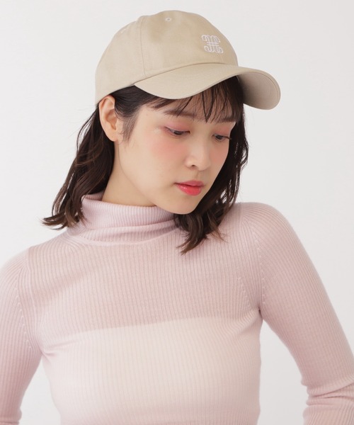 JILL by JILL STUART（ジルバイジルスチュアート）の「◇JJ BASIC CAP（キャップ・レディース・ブラック/ベージュ/ネイビー・FREE）」の3枚目の写真