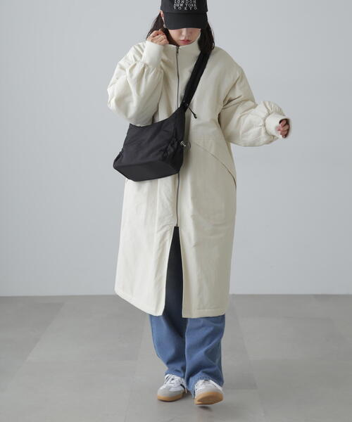 FREE'S MART（フリーズマート）の「◆サイドドロストポケットバッグ（ハンドバッグ・レディース・ブラック/ブルー・ﾌﾘ-）」の8枚目の写真