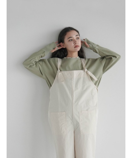 【セール】Cotton nylon overalls(その他パンツ)|FIKA.(フィーカ)