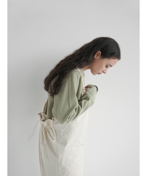 FIKA.(フィーカ)の「Cotton nylon overalls(その他パンツ・レディース・カーキ/オフホワイト・FREE)」の5枚目の写真