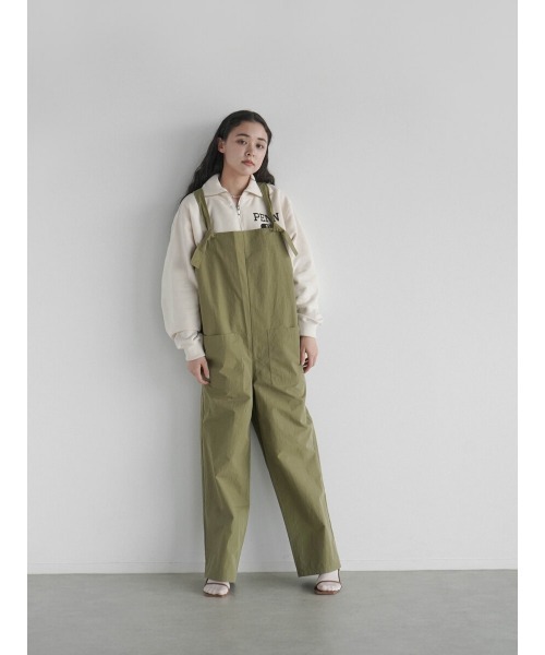 FIKA.(フィーカ)の「Cotton nylon overalls(その他パンツ・レディース・カーキ/オフホワイト・FREE)」の10枚目の写真