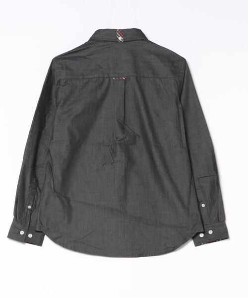 Arnold Palmer（アーノルドパーマー）の「イージーケア デニム 長袖 シェア シャツ（シャツ/ブラウス・レディース・ブラック/ネイビー・S/XS/LL/L/M）」の3枚目の写真