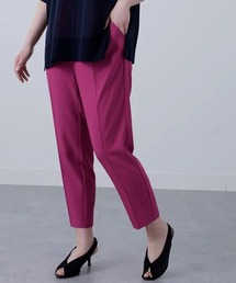 サラサラ美脚テーパードパンツ６５丈