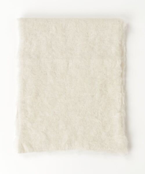 AMERICAN RAG CIE（アメリカンラグシー）の「【ARC】ブラッシュドニットマフラー（マフラー・レディース・オフホワイト/グレー/ベージュ/チャコール・FREE）」の17枚目の写真