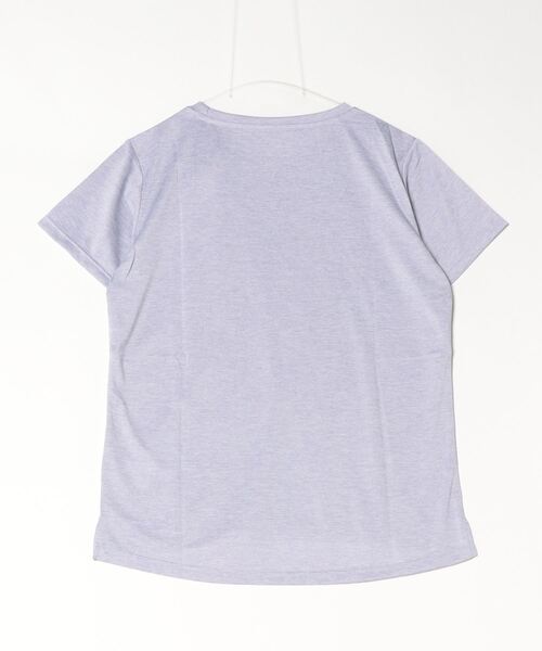 TIGORA（ティゴラ）の「ティゴラ TIGORA ドライグラフィックTシャツ（Tシャツ/カットソー・レディース・ラベンダー/グリーン/ブラック・S/M/L/XL）」の4枚目の写真