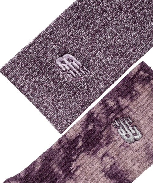 NEW BALANCE（ニューバランス）の「タイダイミッドカフ2Pソックス（ソックス/靴下・メンズ・その他/その他3・MEDIUM/LARGE）」の5枚目の写真
