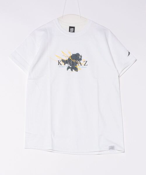ARCHIVER(アーカイバ)の「【8】【it】【KINJAZ】Graphic T(Tシャツ/カットソー・メンズ・ネイビー/ホワイト・LARGE/MEDIUM)」の2枚目の写真