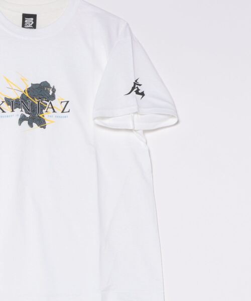 ARCHIVER(アーカイバ)の「【8】【it】【KINJAZ】Graphic T(Tシャツ/カットソー・メンズ・ネイビー/ホワイト・LARGE/MEDIUM)」の4枚目の写真