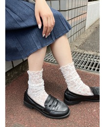 PHILLY | 【PHILLY】レースクルーソックス(ソックス/靴下)