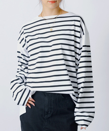 MONT KEMMEL | 【MONT KEMMEL/モン ケメル】バスクシャツ / ボーダーロングスリーブT / ユニセックス(Tシャツ/カットソー)