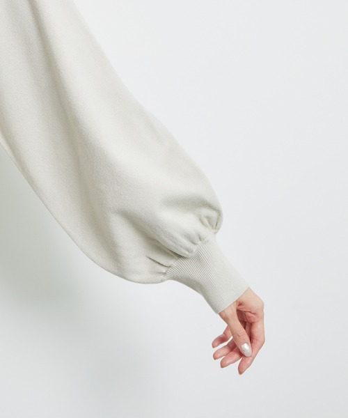 ROPE' PICNIC(ロペピクニック)の「ハイネックニットワンピース/アンチピリング(ワンピース・レディース・ブラック/キナリ/ライトグレー・38)」の11枚目の写真