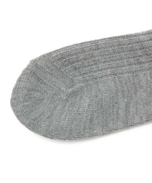 BABYLONE（バビロン）の「リブソックス（ソックス/靴下・レディース・グレー/ホワイト・FREE）」の7枚目の写真