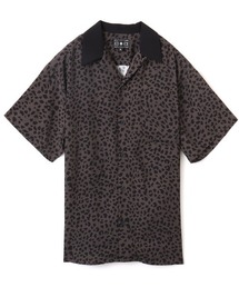TOKYO 23(gELEjWET)TOKYO 23 Leopard Open Collar Shirt / gELE 23 Ip[h I[v J[ Vc(Vc/uEX)