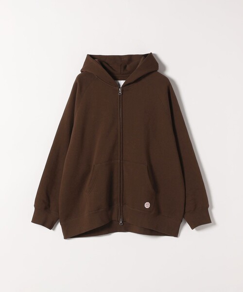 SHIPS any:〈洗濯機可能〉USAコットン 裏起毛 ジップ スウェット