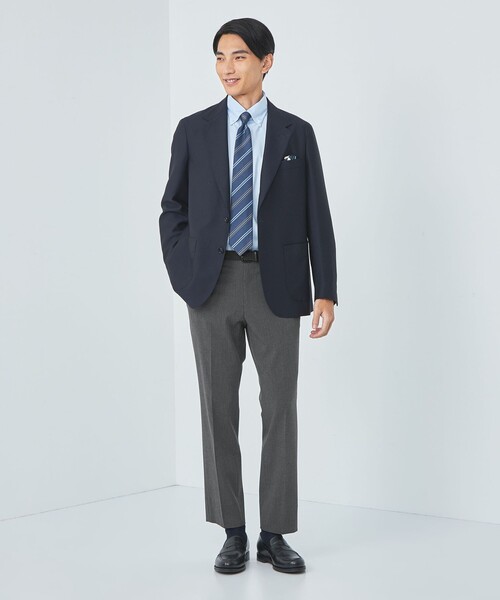 green label relaxing(グリーンレーベルリラクシング)の「エブリット TRPUツイル スタンダード ノープリーツ イージースラックス -防シワ・ストレッチ-(スラックス・メンズ・ブラック/グレー/ブラウン・XL/S/L/M/XS)」の9枚目の写真