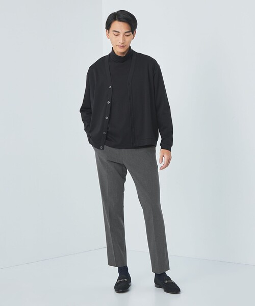 green label relaxing(グリーンレーベルリラクシング)の「エブリット TRPUツイル スタンダード ノープリーツ イージースラックス -防シワ・ストレッチ-(スラックス・メンズ・ブラック/グレー/ブラウン・XL/S/L/M/XS)」の11枚目の写真