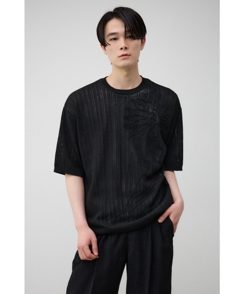 クロシェフラワーニットトップス（ニット/セーター）｜AZUL BY MOUSSY