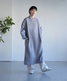 OWLEYE by domingo | [ OWLEYE by domingo / アウルアイ ] リブニット ロングベスト(ワンピース)