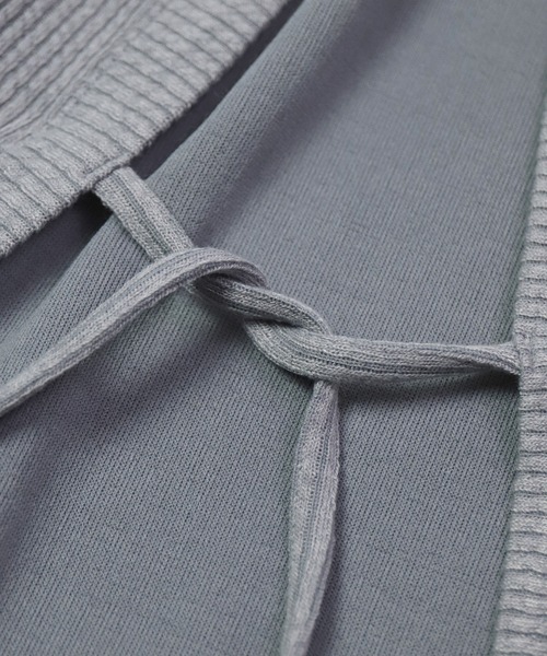 OWLEYE by domingo（アウルアイ バイドミンゴ）の「[ OWLEYE by domingo / アウルアイ ] リブニット ロングベスト（ワンピース・レディース・グレイッシュベージュ/ミント/ライトグレー・FREE）」の8枚目の写真