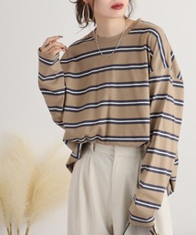 Classic border long sleeve Tee / クラシックボーダーBIGロンTシャツ unisex