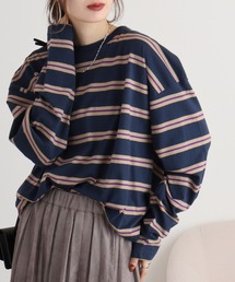 Classic border long sleeve Tee / クラシックボーダーBIGロンTシャツ unisex