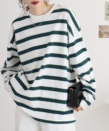 Classic border long sleeve Tee / クラシックボーダーBIGロンTシャツ unisex