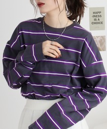 Classic border long sleeve Tee / クラシックボーダーBIGロンTシャツ unisex