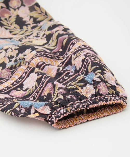 BILLABONG(ビラボン)の「BILLABONG レディース ADORE YOU MAXI ワンピース 【2024年秋冬モデル】/ビラボン総柄ワンピース(ワンピース・レディース・スミクロ・SMALL)」の8枚目の写真
