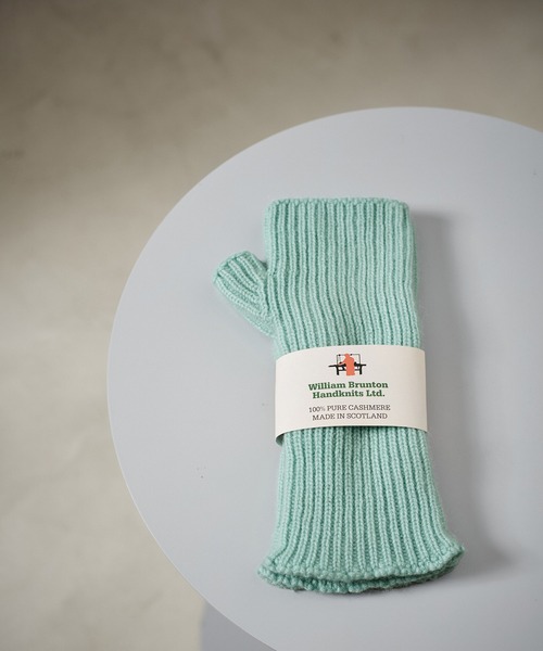 【セール】【William Brunton(ウイリアムブラントン)】lxl Rib Wristwarmers（手袋）｜WILLIAM BRUNTON（ウィリアムブラントン）