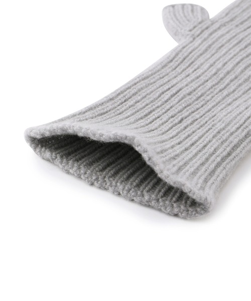 【セール】【William Brunton(ウイリアムブラントン)】lxl Rib Wristwarmers（手袋）｜WILLIAM BRUNTON（ウィリアムブラントン）