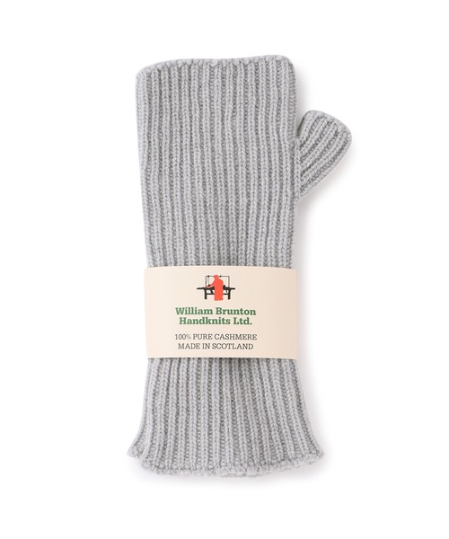 【セール】【William Brunton(ウイリアムブラントン)】lxl Rib Wristwarmers（手袋）｜WILLIAM BRUNTON（ウィリアムブラントン）