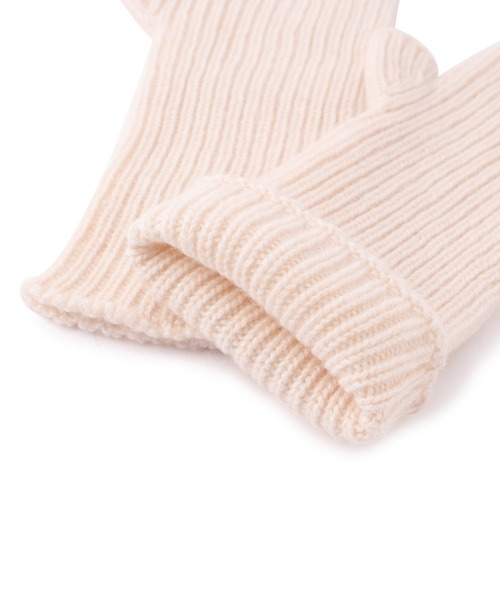 【セール】【William Brunton(ウイリアムブラントン)】lxl Rib Wristwarmers（手袋）｜WILLIAM BRUNTON（ウィリアムブラントン）