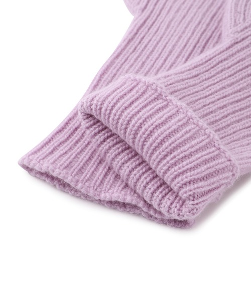 【セール】【William Brunton(ウイリアムブラントン)】lxl Rib Wristwarmers（手袋）｜WILLIAM BRUNTON（ウィリアムブラントン）
