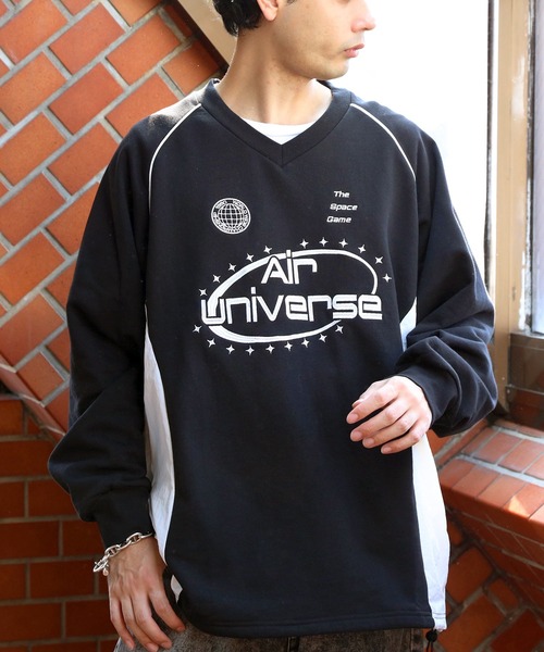 ８(eight)（エイト）の「ナイロンコードパイピングプルオーバー（スウェット・メンズ・ネイビー/アッシュグレー/ブラック・MEDIUM/LARGE）」の5枚目の写真