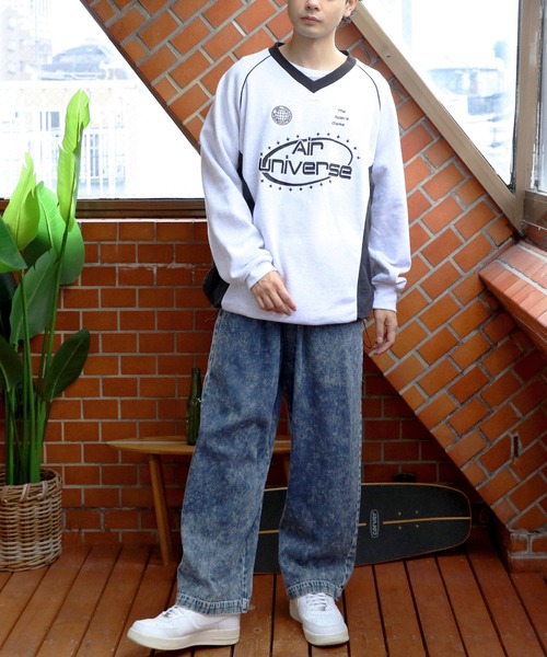 ８(eight)（エイト）の「ナイロンコードパイピングプルオーバー（スウェット・メンズ・ネイビー/アッシュグレー/ブラック・MEDIUM/LARGE）」の15枚目の写真