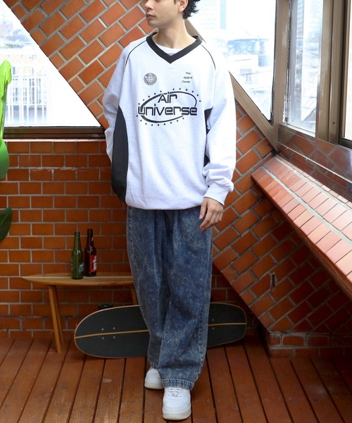 ８(eight)（エイト）の「ナイロンコードパイピングプルオーバー（スウェット・メンズ・ネイビー/アッシュグレー/ブラック・MEDIUM/LARGE）」の16枚目の写真