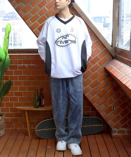 ８(eight)（エイト）の「ナイロンコードパイピングプルオーバー（スウェット・メンズ・ネイビー/アッシュグレー/ブラック・MEDIUM/LARGE）」の18枚目の写真